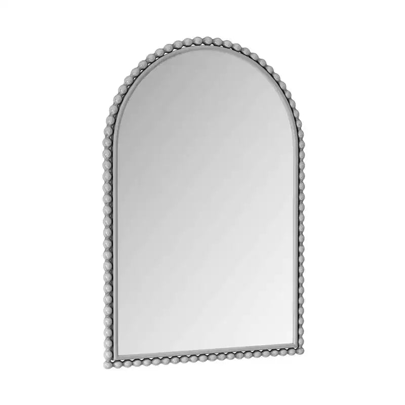 Miroir vintage Iron Arch, à poser ou à suspendre, argent