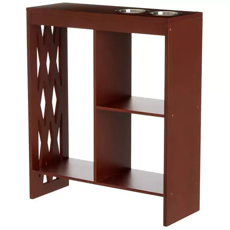 Table d'appoint décorative The Lakeside Collection avec porte-boisson -