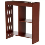 Table d'appoint décorative The Lakeside Collection avec porte-boisson -