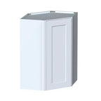 Meuble bas de cuisine Shaker 24 L x 42 H x 12 P, cadre en bois massif, peinture à base d'eau à faible teneur en COV, amortisseurs de porte, prêt à assembler, gris tourterelle