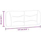 Coussin de tête de lit, Coussin de chevet suspendu, Similicuir